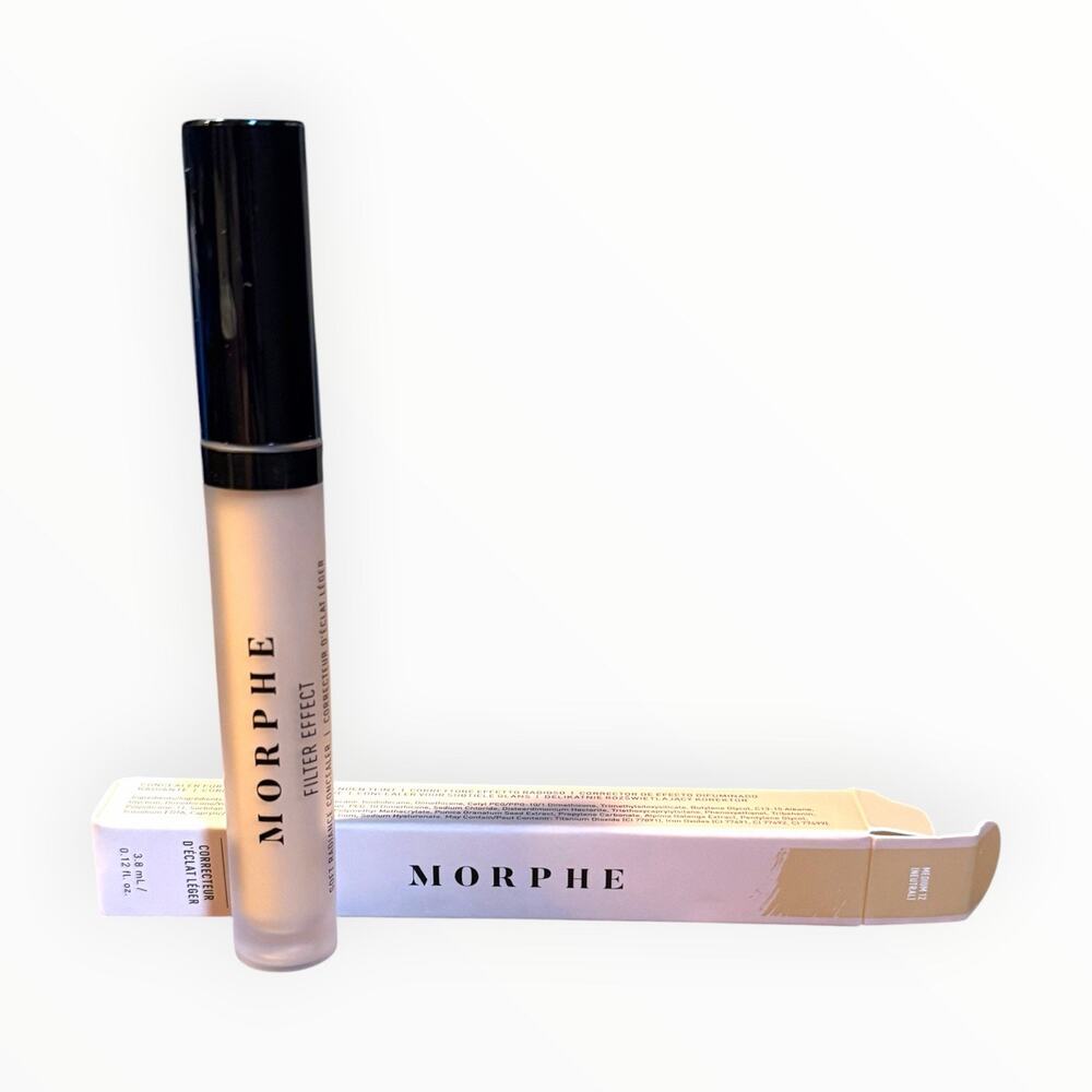 Morphe Filter Effect Soft Radiance Concealer Medium 12 Neutral Full Size NIB